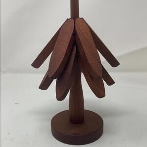 Tundra Trivet Decorative Tree Walnut 1 tree 2 trivets